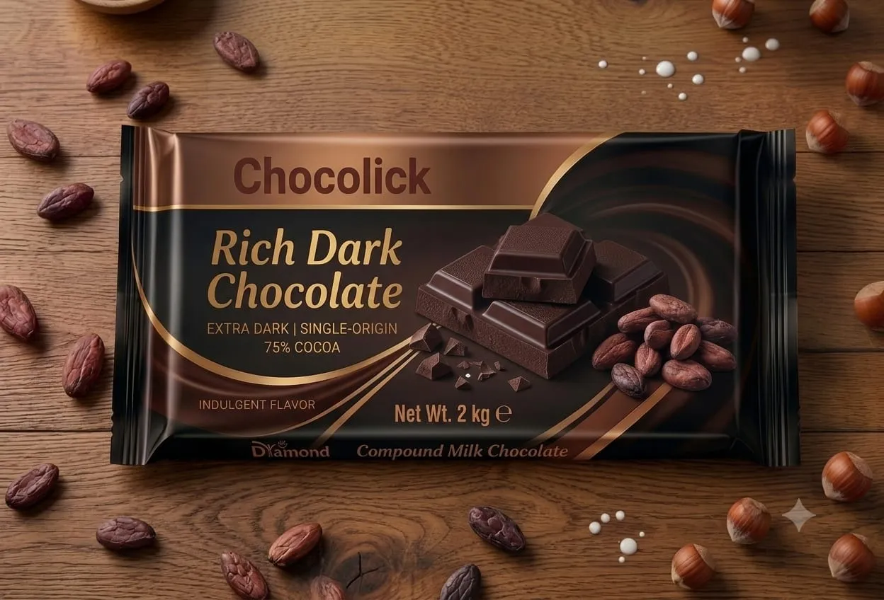 Chocolick Dark Compound Chocolate