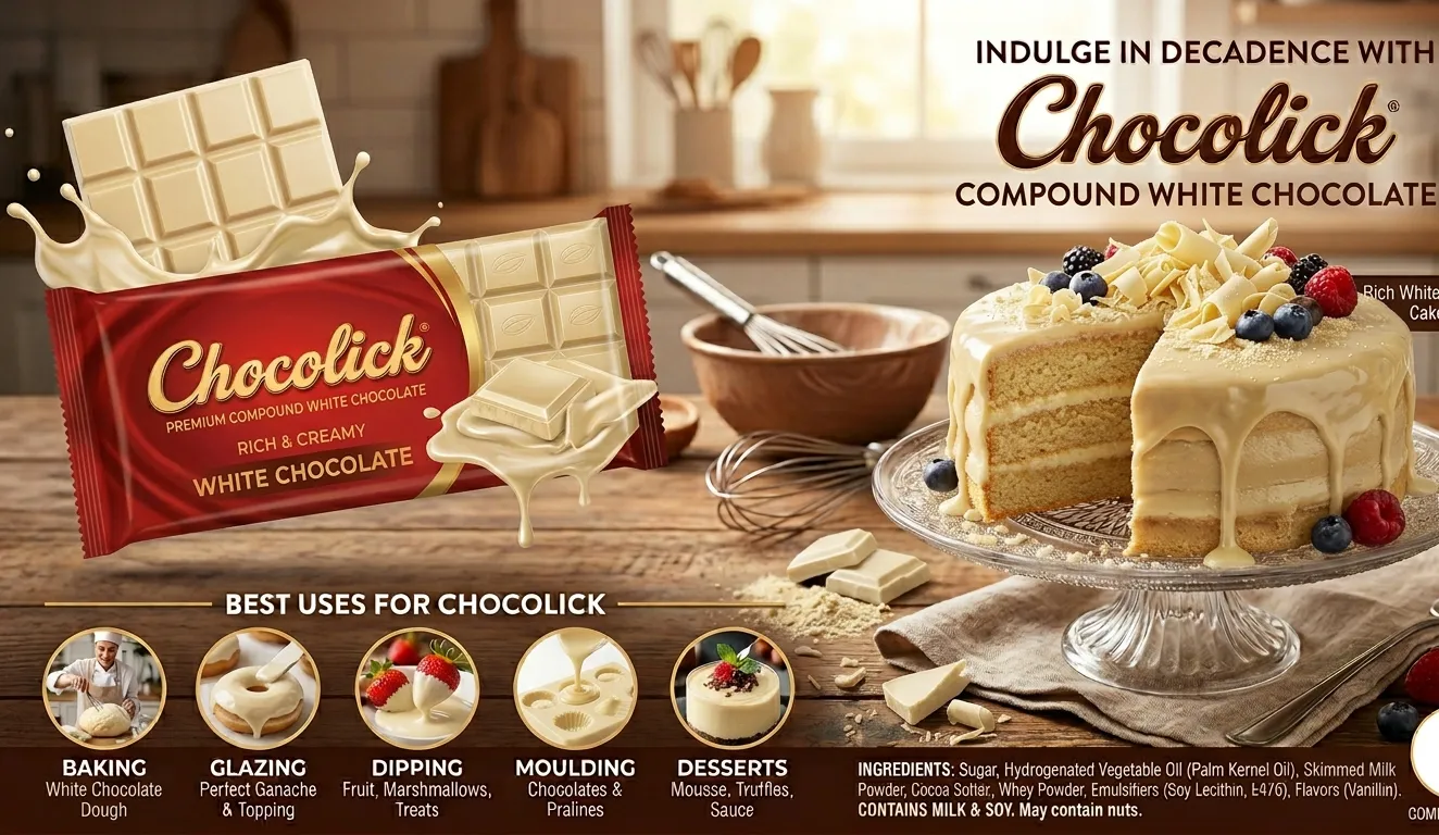 Chocolick White Compound Chocolate